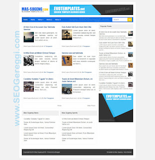 Mas Sugeng Blogger Template 2015