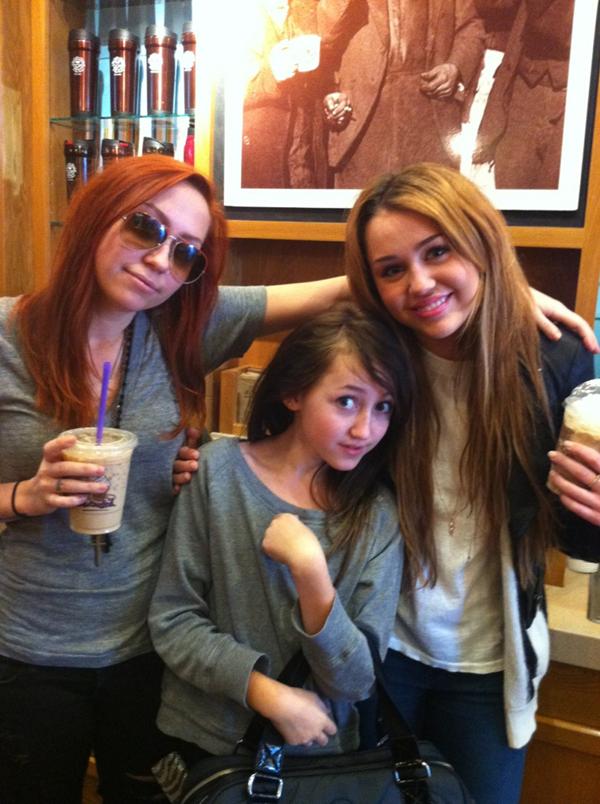 Brandi Noah and Miley Cyrus Twitter Picture