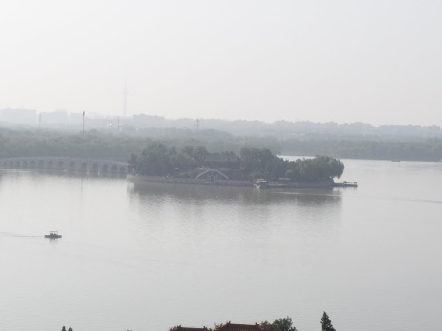 summer palace tower of buddhist incense kunming lake