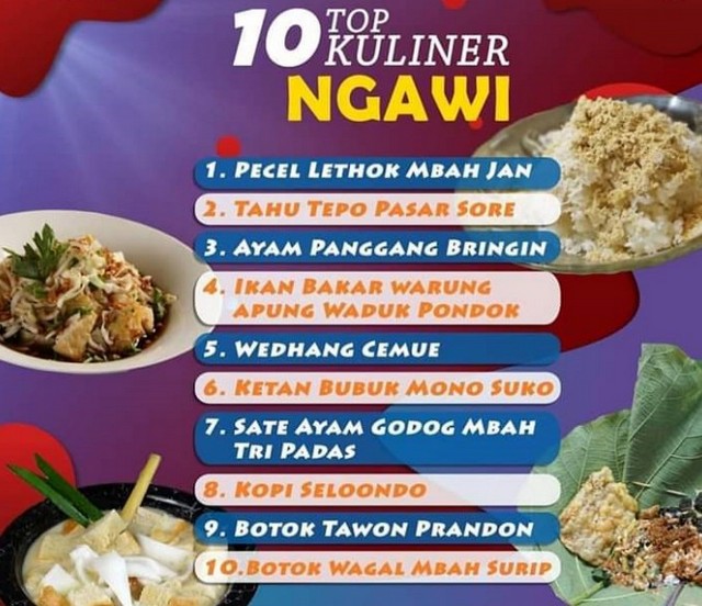 10 Top Kuliner Ngawi Firmankasan Com