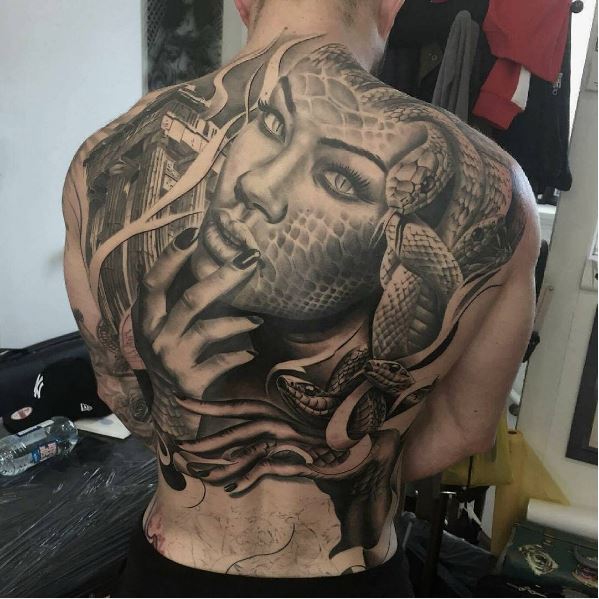 50+ Best Full Back Tattoos For Females (2019) | Tattoo Ideas