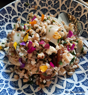 Aba: farro salad