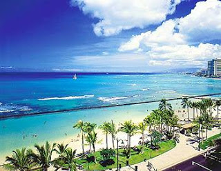 Honolulu Beach Hawaii Beautiful Spot for Vacation 