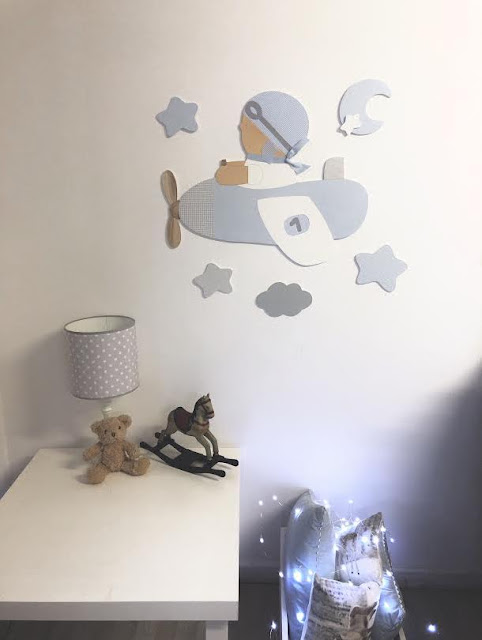 Decora su pared con SILUETAS infantiles pintadas a mano