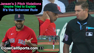 Kenley Jansen Called for 3 Pitch Timer Violations in Boston