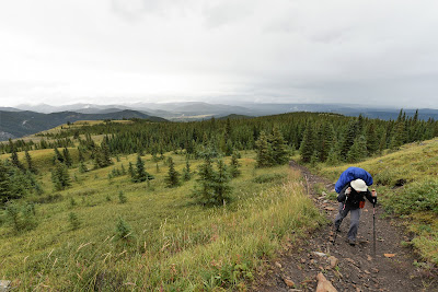 Sonya Richmond climbing Cox Hill.