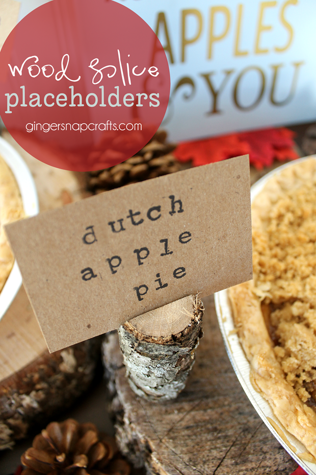 wood slice placeholders at GingerSnapCrafts.com