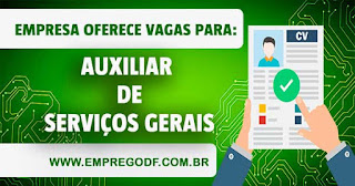 ASG - Auxiliar de Serviços Gerais