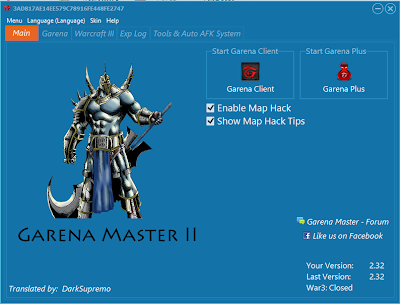 6:33 AM Garena Master , Hack , Map Hack No comments