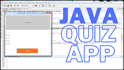 JAVA Quiz App Project Source Code