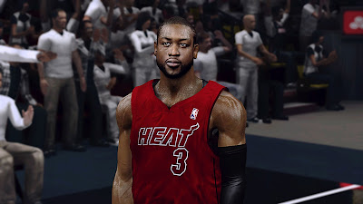 Realistic NBA 2K13 Dwyane Wade Face Mods