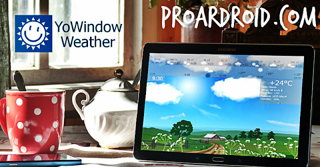  تطبيق YoWindow Weather v2.8.22 Apk لتتبع احوال الطقس مدفوع للاندرويد logo