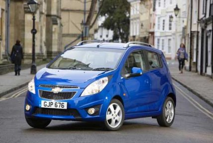 The Chevrolet Spark city car is a replacement for the old GM Daewoo and then