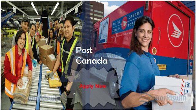 apply today for jobs in post canada