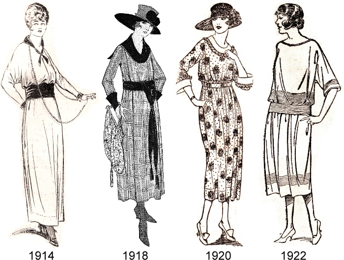20th Century  Fashion Eras  UNIQUE CABINET
