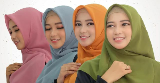 Cara Kombinasi  Warna  Baju  Dan  Jilbab  Yang Cocok  Untuk 