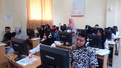 Olimpiade Bahasa Mandarin 45 Peserta se-Aceh di Laboratorium RIAB