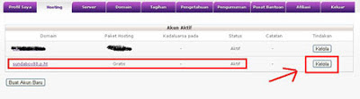 website dengan hosting gratis