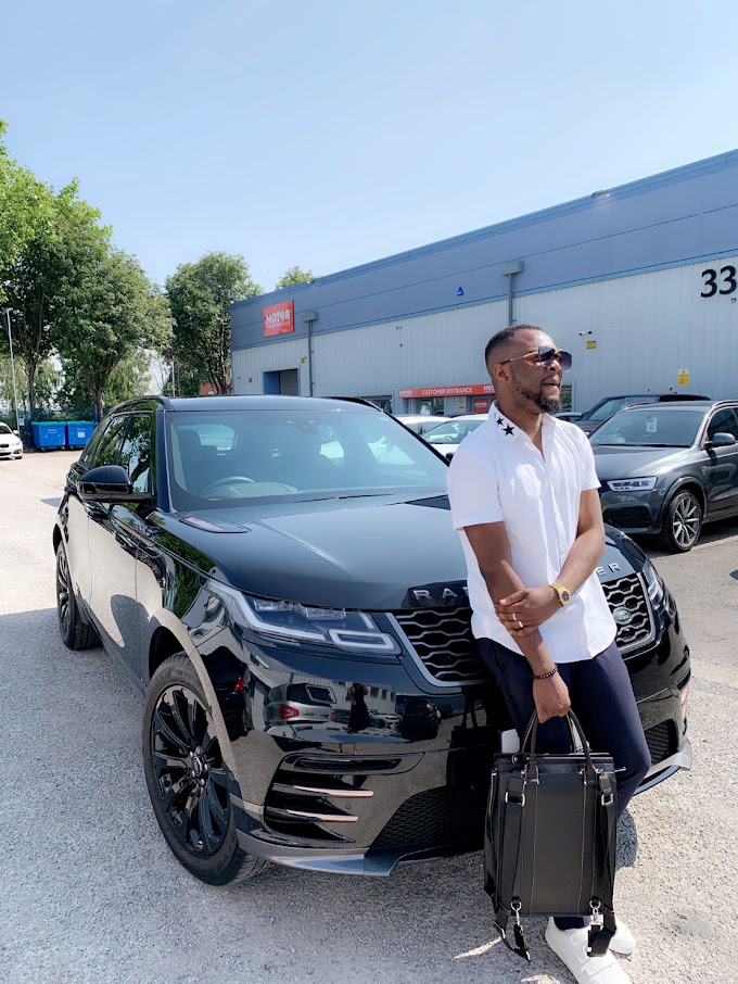 Nigerian Showbiz & Sports Promoter Olamide Baron acquires a 50Million Naira Worth Range Rover Velar