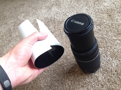 how to make a solar filter for camera