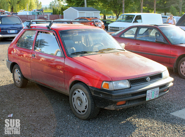 2WD Subaru Justy at 2013 Oregon Trail Rally