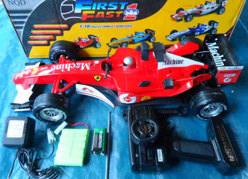 Jual mainan anak-anak: Mobil Remote Control Formula 1