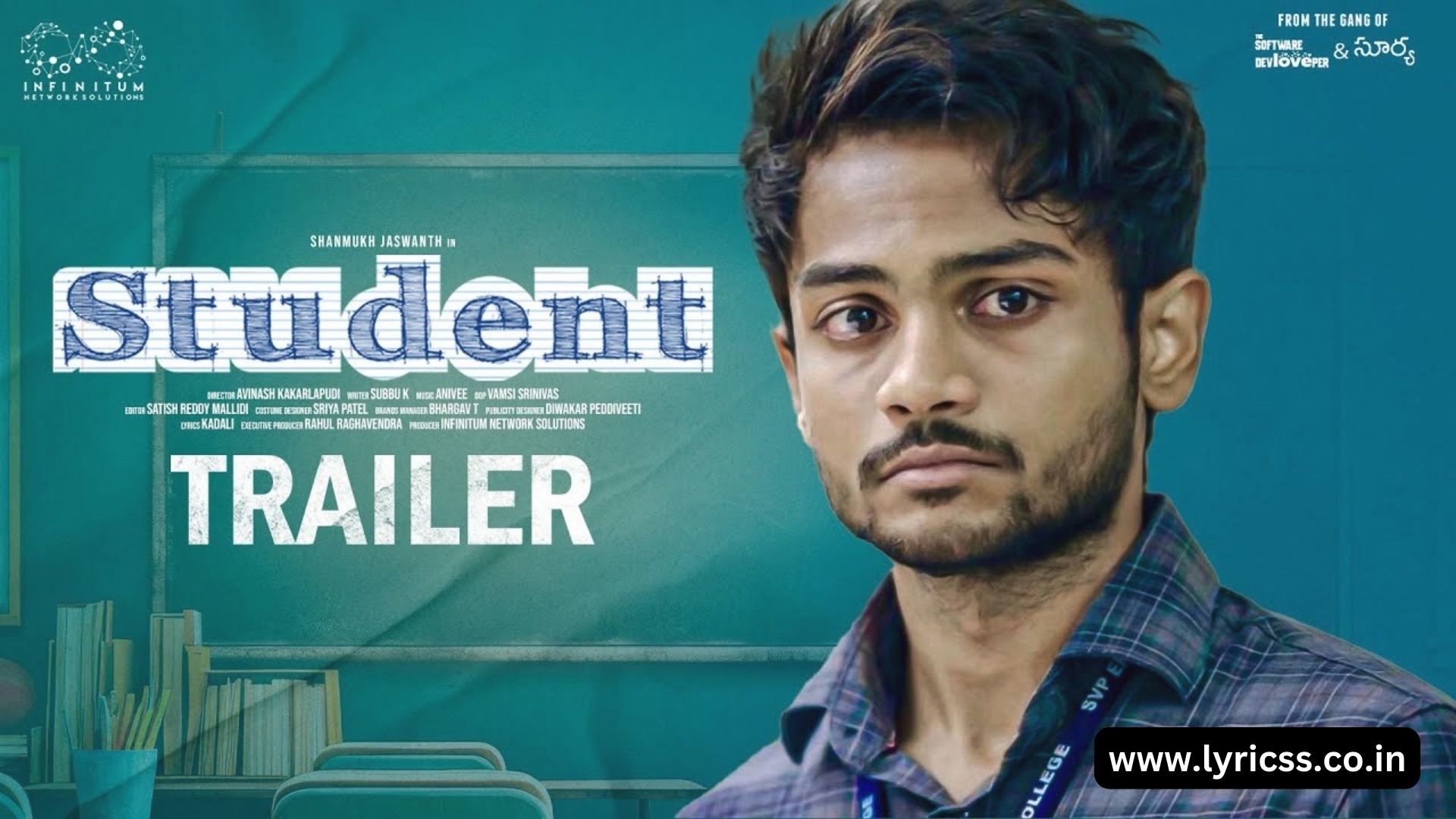 Student Web Series Trailer | Shanmukh Jaswanth