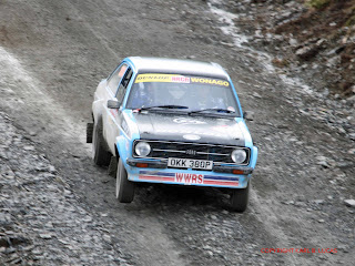 Ford Escort RS1800 Gareth Lloyd Ryland James Bulldog Rally car