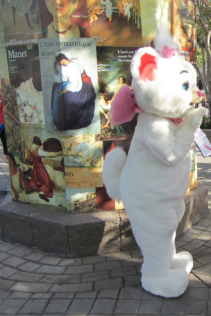 Marie Aristocats Character in France Pavilion Epcot Walt Disney World