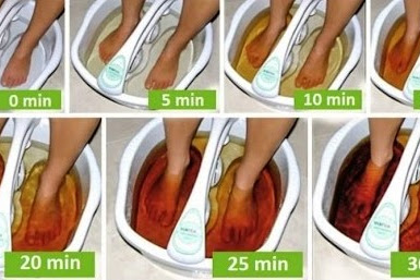 Try this Simple Way to Soak the Feet Will Eliminate All Poison in Your Body!