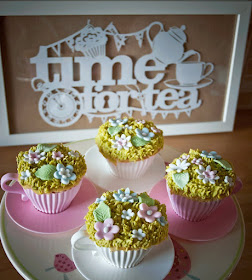 Tea cup cupcakes