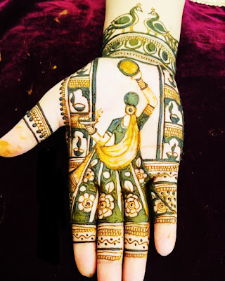 Karwa Chauth Mehndi Design