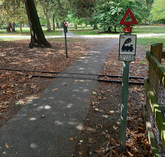 There's a miniature railway at Hotham Park in Bognor Regis