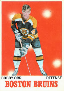 bobby orr boston bruins o-pee-chee hockey card