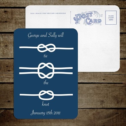 A DIY nautical wedding invite available from 39i do 39 it yourself