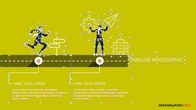 Editable Ending-Timeline-infographic.