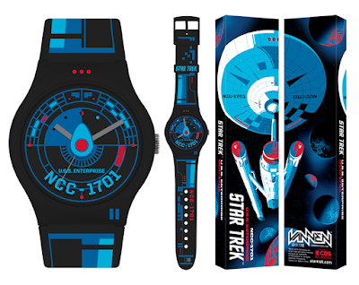 Star Trek U.S.S. Enterprise Vannen Artist Watch Variants by Tom Whalen