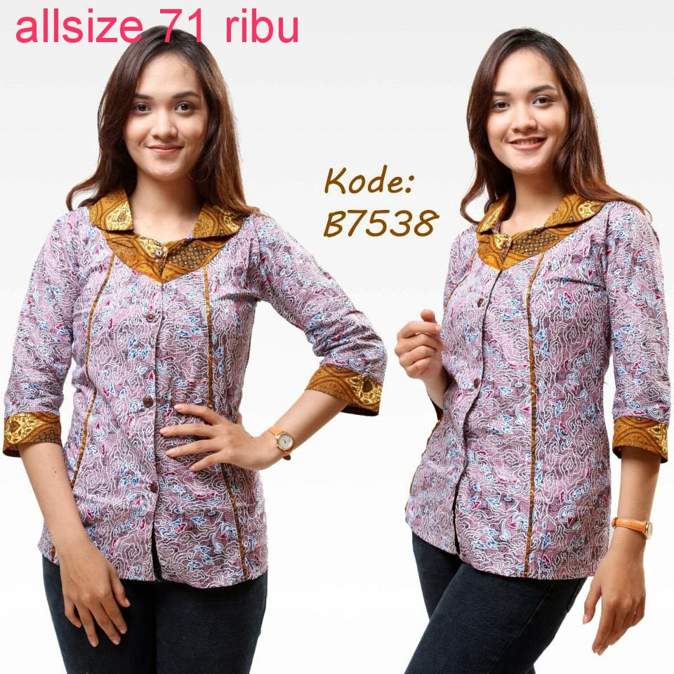  Model  Baju  Batik  Guru  Model  Baju  Batik 