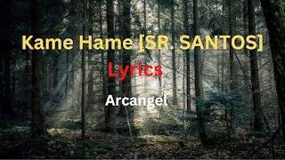 Lyrics Kame Hame [SR. SANTOS] - Arcangel