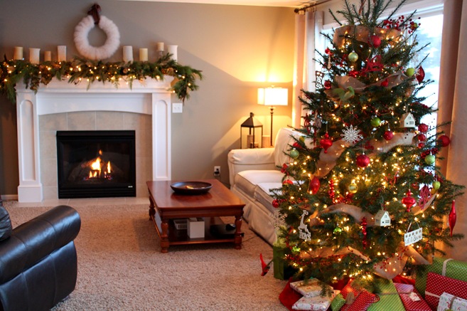 christmas family room