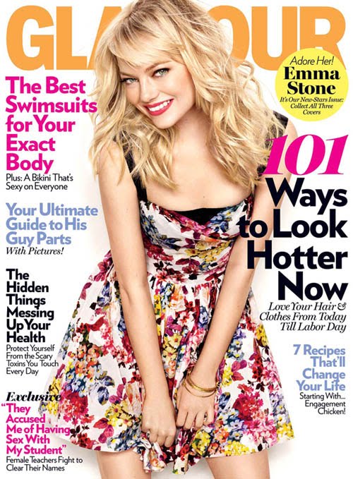 Emma Stone May 2011 Glamour Photoshoot 5 Pics