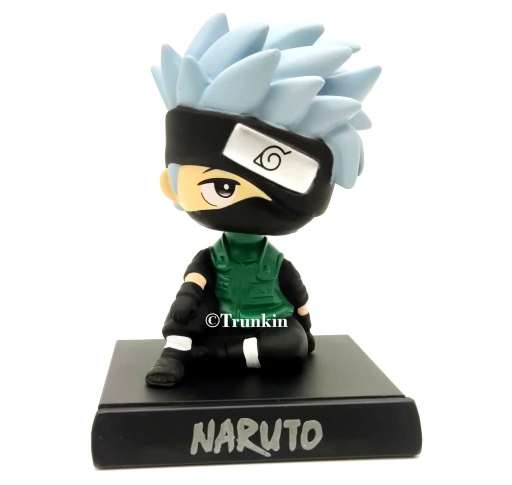 Trunkin Naruto Kakashi Bobble Head Action Figure Bobblehead