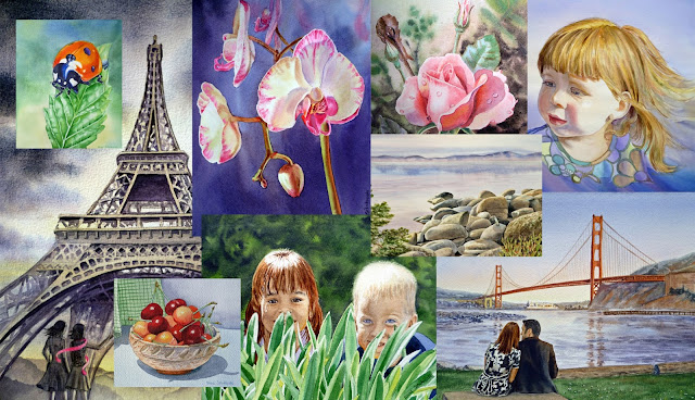 fine art watercolors