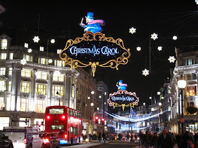 London Christmas lights