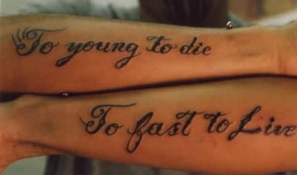  of examples of poor proofreading if you Google'misspelled tattoos'