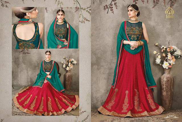 Wedding Special Heavy Designer Lehenga Choli Collection Morni by Sasya Designer 