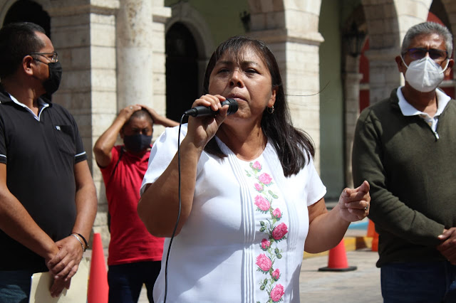 Antorcha Campesina protesta frente a Palacio; exigen solución a sus necesidades. Antonio Sánchez