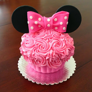 Cupcakes Minnie Mouse, parte 2