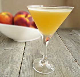 Peachy Martini