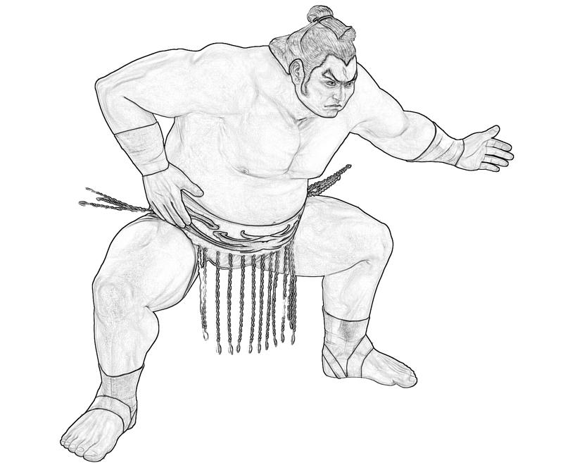 ganryu-sumo-coloring-pages